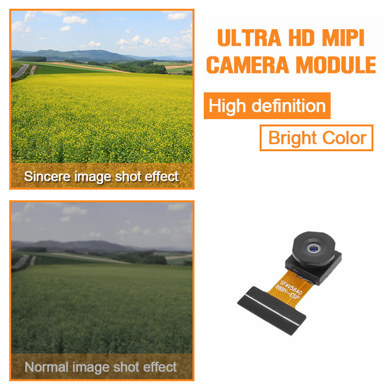Industrial-Grade DVP HD Omnivision OV5640 Sensor 5MP ESP32 Camera Module