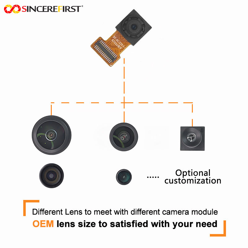 Wide Angle 5MP Micro MIPI BF2553 Image Sensor Camera Module