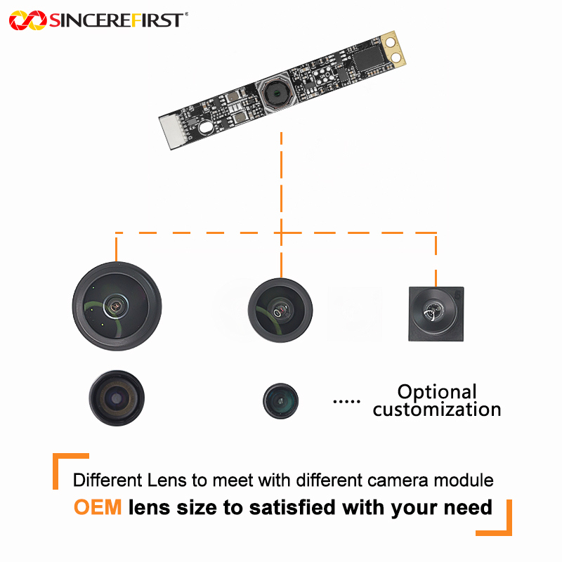 Low-Light 5MP OV5648 CMOS Color Sensor USB2.0 Camera Module